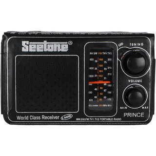 Buy Seetone 5 Band 2 Cell Ac Dc With Cover Fm Radio Players Online 700 From Shopclues