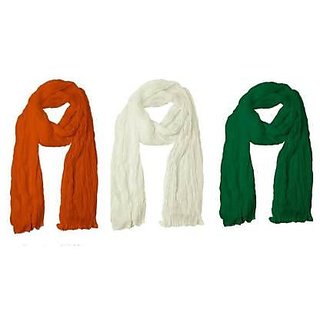 Tri Color Dupatta Combo Prices In India Shopclues Online