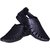 Sukun Mens black slip on  Casual    lofaer Shoes