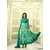 Ethnic Empire Designer Green Printed Semistitched Anarkali Suit for women  girls