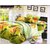 Home Luxurious Super Soft 5D Printed Beautiful Design Double Bedsheet With 2 Pillow Covers
