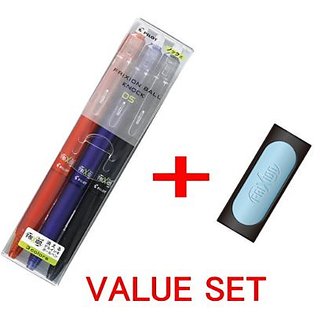 Buy Pilot FriXion Ball Knock Retractable Erasable EXtra Fine Point Gel ...