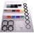 CowboyStudio Complete Square Filter Kit Compatible with Cokin P Series - Includes: Filters  Adapter Rings + Filter Holders + Lens Hoods + Cleaning Cloth