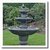 3dRose ht_76061_3 New Brunswick, St Andrews, Fountain at Kingsbrae Garden-SUSAn Pease-Iron on Heat Transfer for Material, 10 by 10-Inch, White