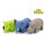 Baby Bathtub Toys for babies 19 months + this set consists of 3 squirting bath toys, cute animal models of an elephant, rhinoceros and hippopotamus
