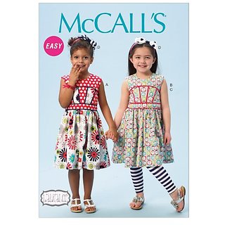 Buy McCall Pattern Company M6945 Children s Girls Dresses Leggings and Hair Bow Size CDD 2 3 4 5 Online 1818 from ShopClues