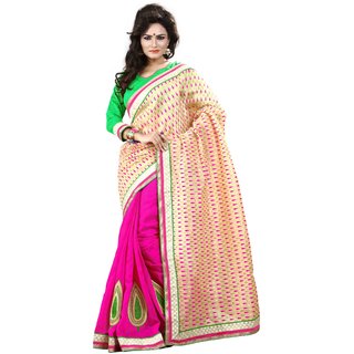 Banarasi Jute Cotton Silk Colorblocked saree