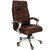 AE Designs - Regal High Back Executive Chair in Brown Leatherette