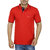 PRO Lapes Pack of 4 Multicolor Polo Neck Half Sleeve T-Shirt for Men