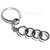 AUDI Stylish Key Chain metallic keychain car bike, key ring keyring