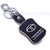 TATA Black Leather Keychain Car Bike Logo Key chain