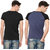 Rigo Men's Multicolor Round Neck T-Shirt (Pack of 2)