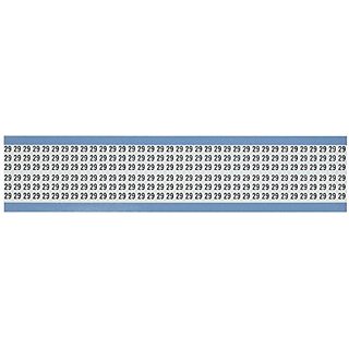25 Cards Black on White B-702 Brady TWM-28-PK Low-Profile Glossy Vinyl-Coated Polyester Solid Numbers Wire Marker Card 25 Cards Black on White B-702 Brady TWM-28-PK Low-Profile Glossy Vinyl-Coated Polyester Solid Numbers Wire Marker Card