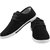 Earton Men's Black Lace-up  Sneakers