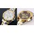 TWO Rosara Combo Watches Golden Silver For Man by 7Star