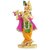 8cm big multicolour krishna idol for pooja room, gift item, car dashboard