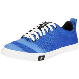 Fausto Men Blue Lace-Up Casual Shoes