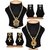 Zaveri Pearls Set Of Two Antique Gold Haram Necklace Set- ZPFK6015