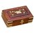 Craftgasmic Traditional yet beautiful wooden single elephant top brass work jwellery box