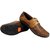 Fausto Men Brown Lace-Up Casual Shoes