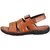 Fausto Tan Men'S Leather Sandals