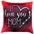 Welhouse special gift Love u Mom Print cushion cover VLCU-002