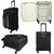 Timus Morocco Spinner 55  65cm 4 Wheel Trolley Suitcase  Travel Luggage Expandable Cabin and  Check-in Luggage (Black)