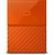 WD My Passport 1 TB Wired External Hard Disk Drive  (Orange)