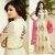 Delightsome Off White Georgette Embroidered Work Floor Length Suit