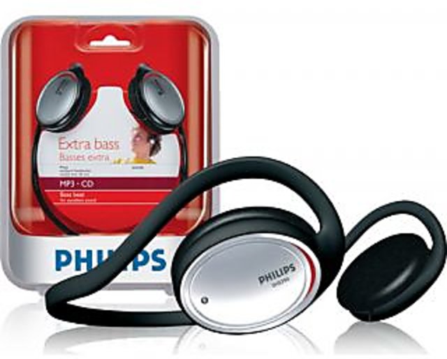 philips neck headphones