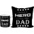 LOF I Have A Hero I Call Him Dad Gifts For Father's Day and Birthday Anniversary 112x12 Cushion Cover and Ceramic Coffee Mug combo