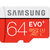 Samsung 64GB EVO Plus Class 10 80mb/s Micro SDXC with Adapter