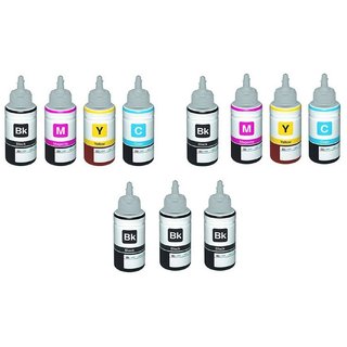 green compatible ink 2 sets with 3 pcs black free for epson l100/l200/l220/l210 ciss printers offer