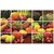 Asmi Collections Fruits and Vegetables Wall Stickers For Kitchen