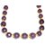 Beadworks Crystal Beaded Necklace for All Occasion in Dark Purple Colour