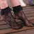 Sexy Retro Lace Women Girl Socks Fashion Lady Soft Black Ruffle Short (Pack of 3)