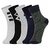 DUKK Men'S Multicoloured Ankle Length Cotton Lycra Socks (Pack Of 5)