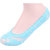 Womens Ladies Girls Fashion Lace Footsies Shoe Invisible Skin Thin Trainer Socks (Pack of 2 )