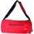 Saturn Polyester Red Gym Bag