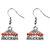 The99Jewel by JewelMaze Orange Austrian Stone Silver Plated Jhumki Earrings -FAL0192
