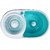 Cherrylite Beautiful Life Plastic Spin Blue Bucket With 4 Extra Mop Refills  4 Hand Duster Free