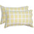 Milano Home Checkered 100 Cotton Pillow cover (Pack of 2, 48 cm76 cm, Yellow)