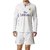 Navex Men's Blue & White Real Madrid Full Sleeve White Jersey