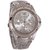 Rosra Silver And Aks Golden Collection Fancy Couple Analog Watches For Men And Women