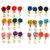 Nisa Pearls Multicolor Earring Combo (12 Pairs)