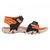 Clymb 76340 Blue Orange Sandal For Men's In Various Sizes