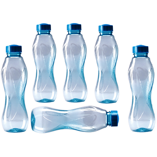 Buy Milton Pet Bottle Oscar 1000 Ml Water Bottles Set Of 6 Blue Online 2 From Shopclues