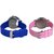 NEW BRAND SUPER FAST SELLING BLUE MORE AND PINK MORE COMBO ANALOG WATCH FOR GIRLS.