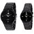 Black Fancy couple watches Black For men And Women