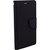 Mobimon Luxury Mercury Magnetic Lock Diary Wallet Style Flip Cover Case for Samsung Galaxy On7 Pro and On7 (Black)